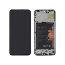 Complete Screen Silver Honor 90 Lite/X8a (Battery integrated)