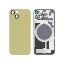 Backcover Complete Yellow iPhone 14 (With MagSafe) (No Logo)