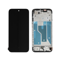 Moto G77 Black Full Screen Assembly (ReLife)
