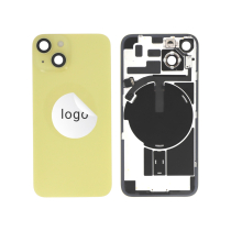 Complete Back Cover Yellow iPhone 14 (Pulled A)