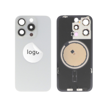 Back Cover White Titanium iPhone 15 Pro (Pulled B)