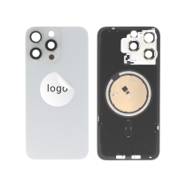 Back Cover White Titanium iPhone 15 Pro Max (Pulled C)