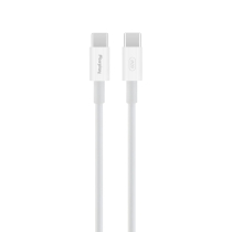 FAIRPLAY Cable 60W USB-C to USB-C 1m (White) (Bulk)