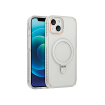 Metal Ring MagSafe iPhone 14 Pro Case (Clear)