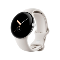 Pixel Watch 41mm Silver with Beige Sport Strap (Wifi)