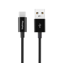 FAIRPLAY SENECIO Black USB-C Cable 1m (Black) (Bulk)