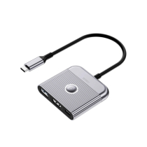 WiWU 3-in-1 USB-C Adapter (Wi-HB002)
